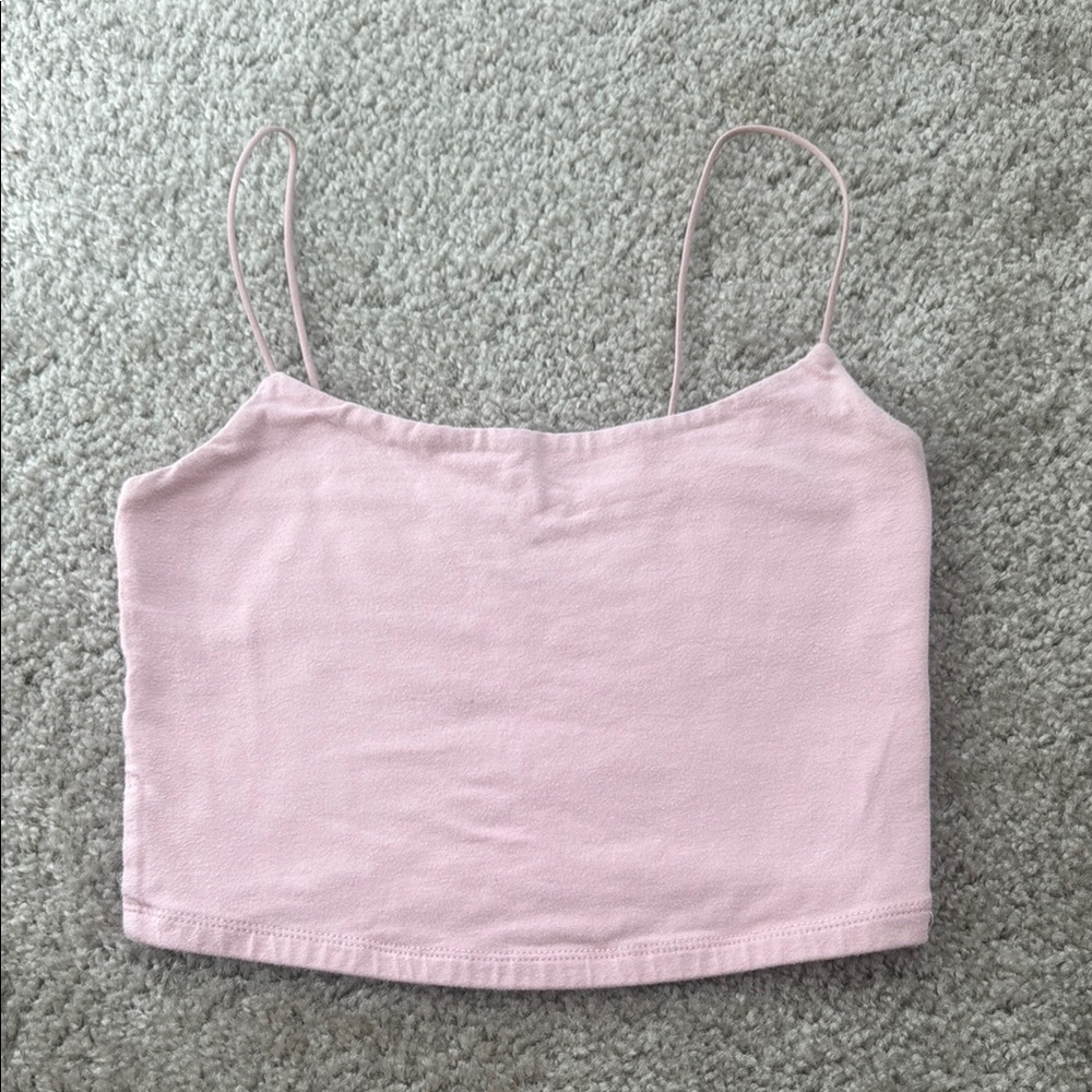 Aeropostale Pink Fitted Camisole Top